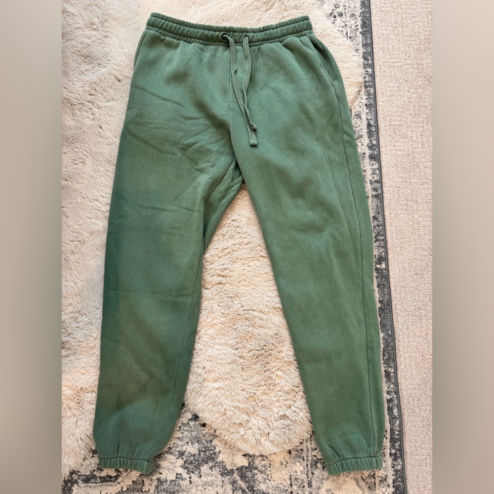 Men’s green Jogger Sweatpants